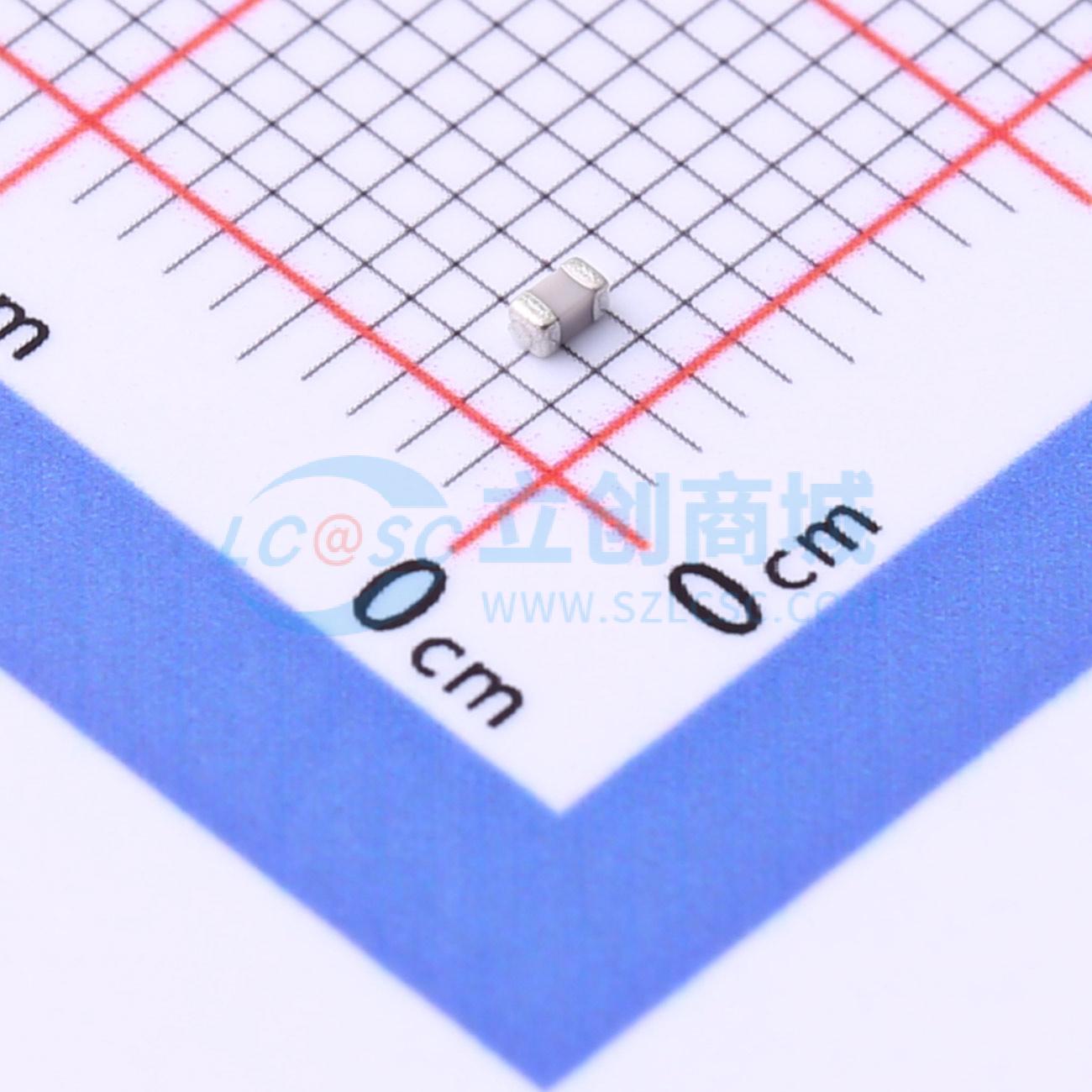 点击查看大图 0603N151J500CT-C实物图