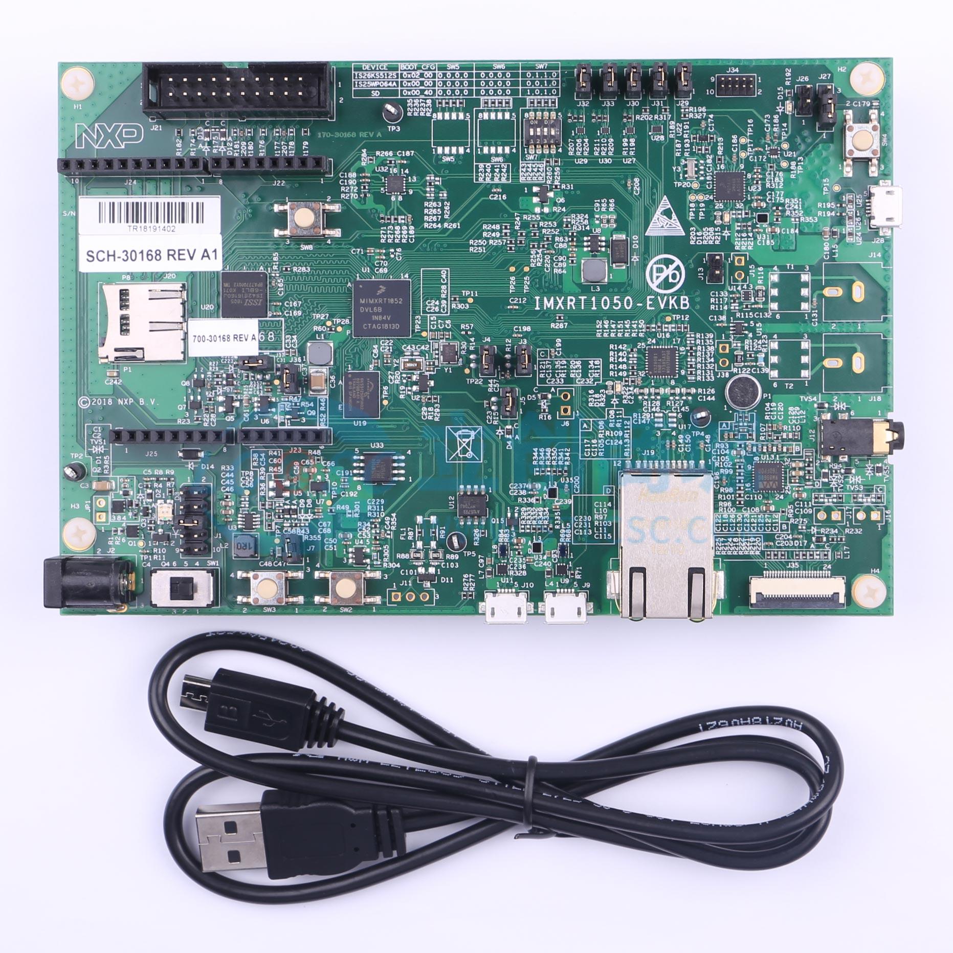 点击查看大图 IMXRT1050-EVKB实物图