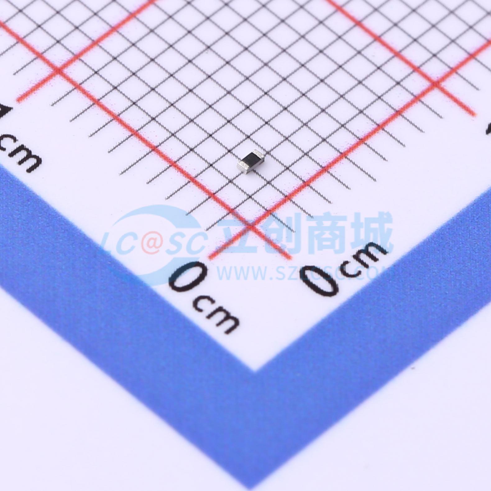 点击查看大图 CRCW0402180RFKEDC实物图