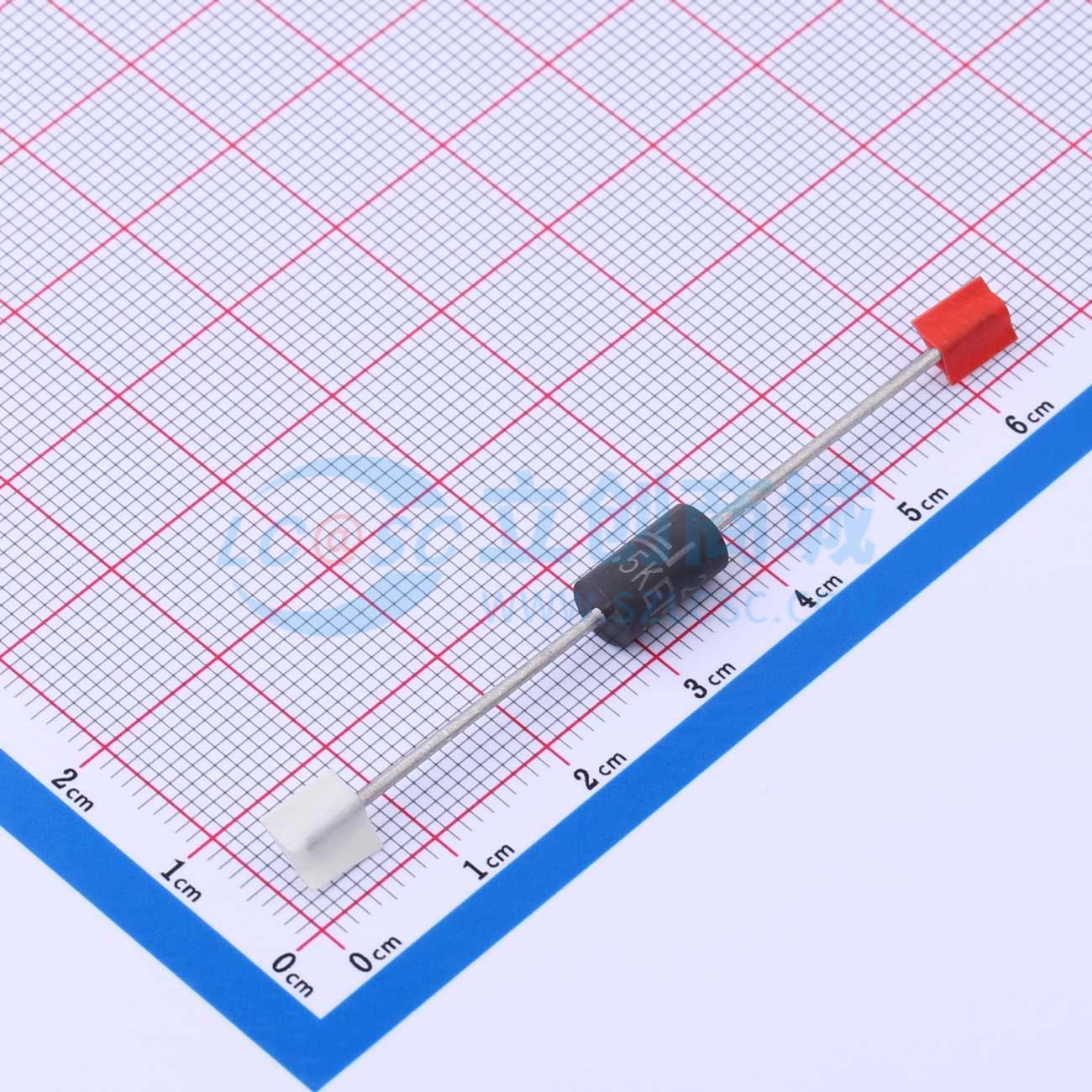 点击查看大图 1.5KE150CA实物图