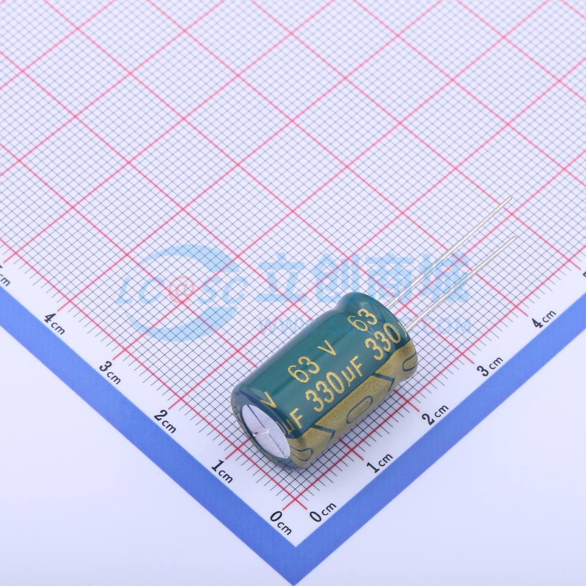 点击查看大图 63V330uF CD288实物图