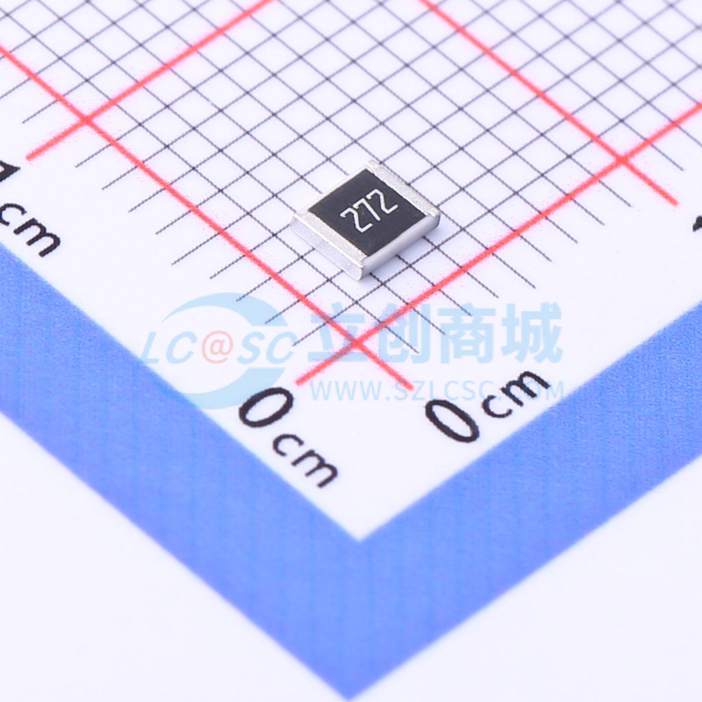 点击查看大图 FRC1210J272 TS实物图