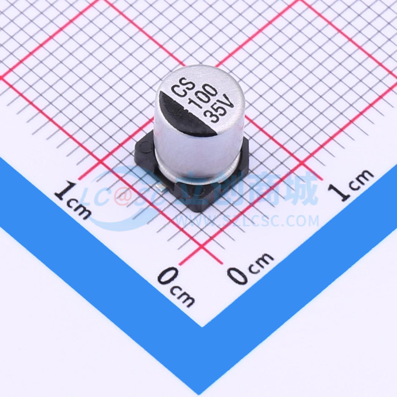 CS100UF35V167RV0155实物图