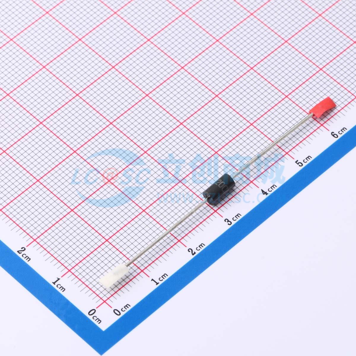 点击查看大图 P6KE220CA实物图