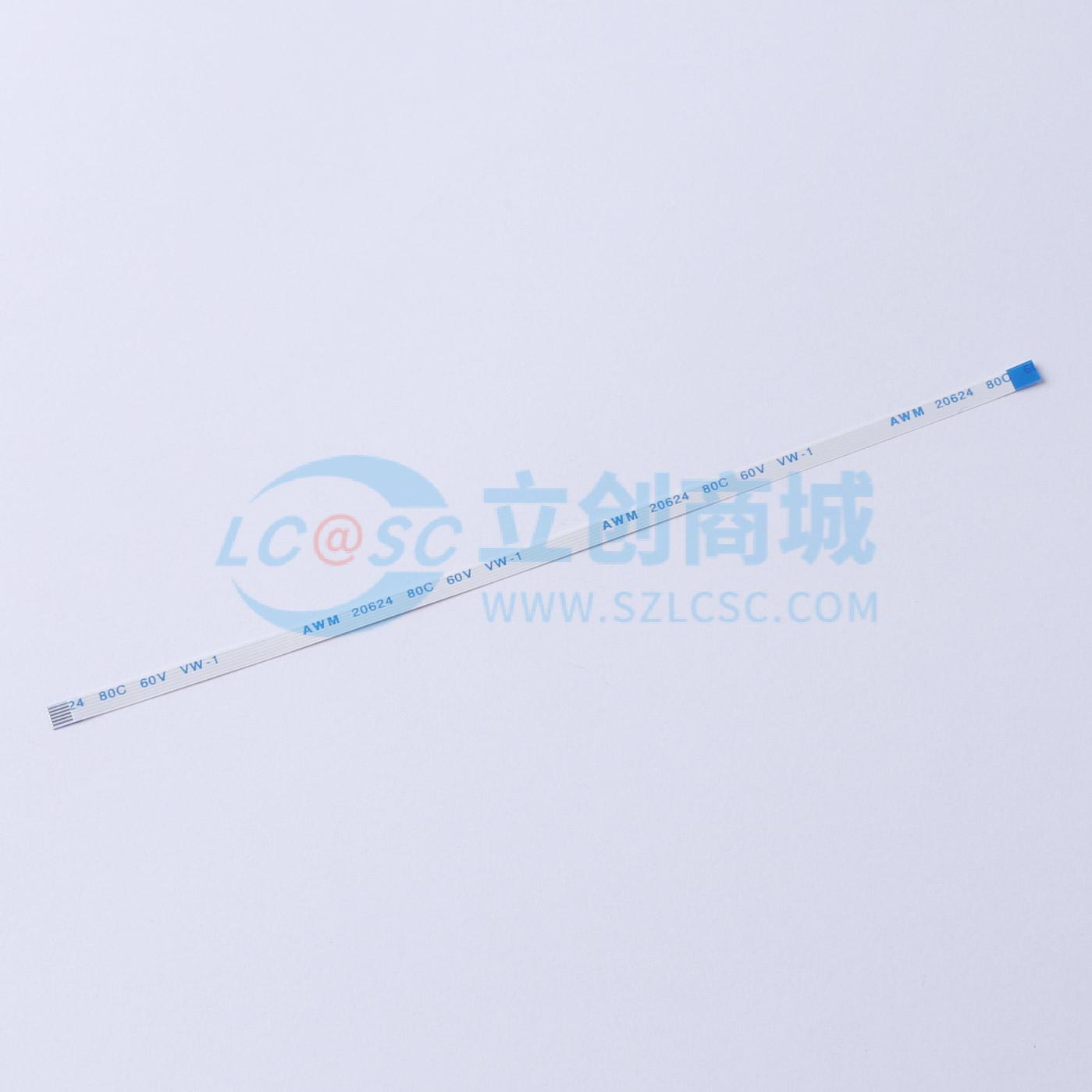 点击查看大图 FC-0.5A-6P-150mm实物图