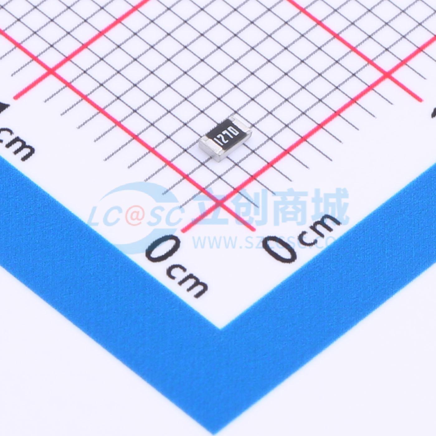 点击查看大图 FRC0805F1270TS实物图