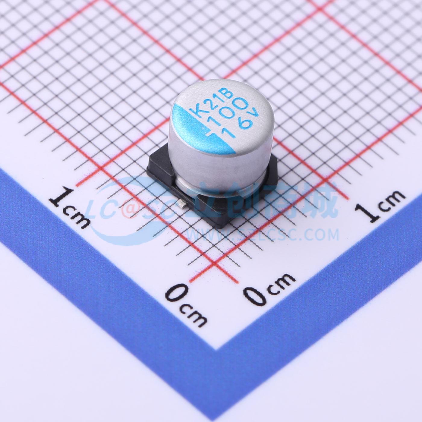 点击查看大图 APXK160ARA101MF611实物图