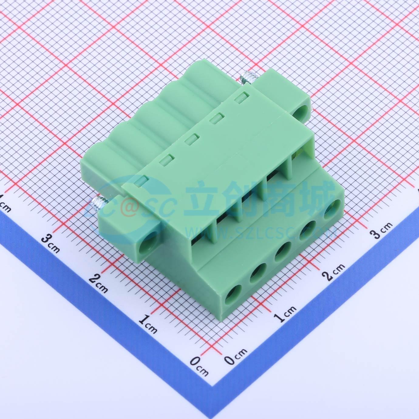 点击查看大图 KF2EDGKCM-5.08-5P实物图