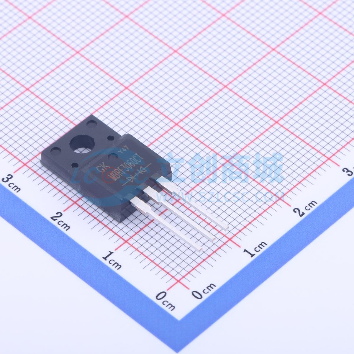 点击查看大图 MBRF3060CT实物图