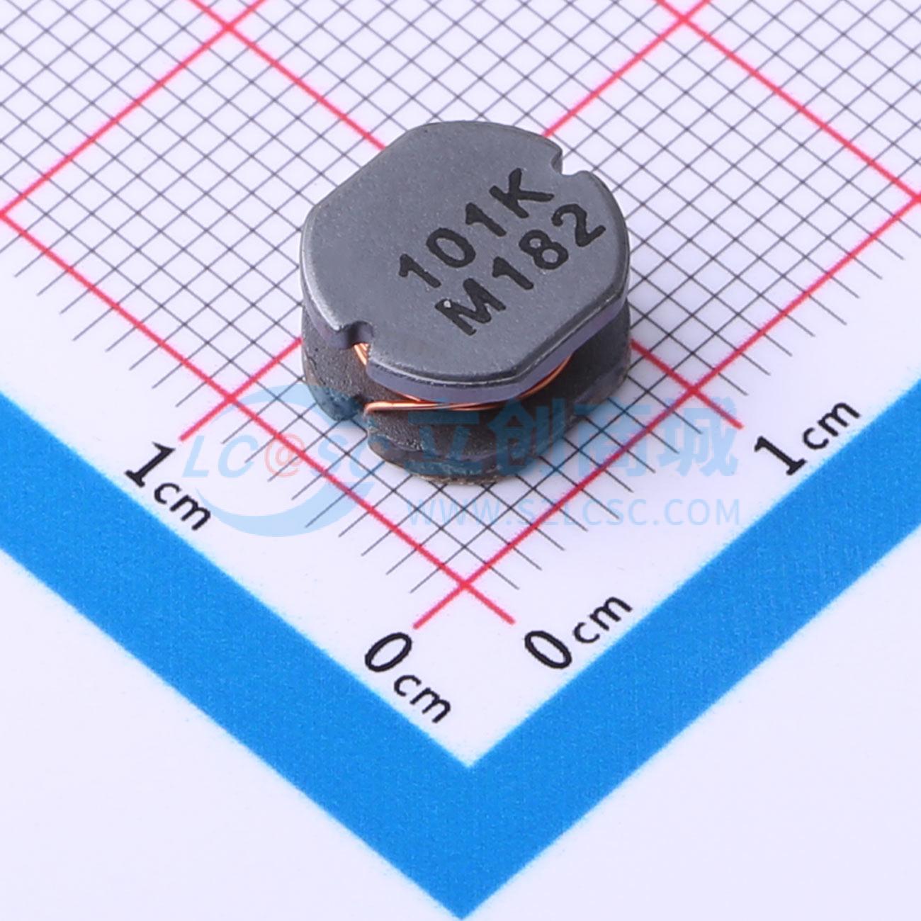 点击查看大图 CD105T125NP-101KC实物图