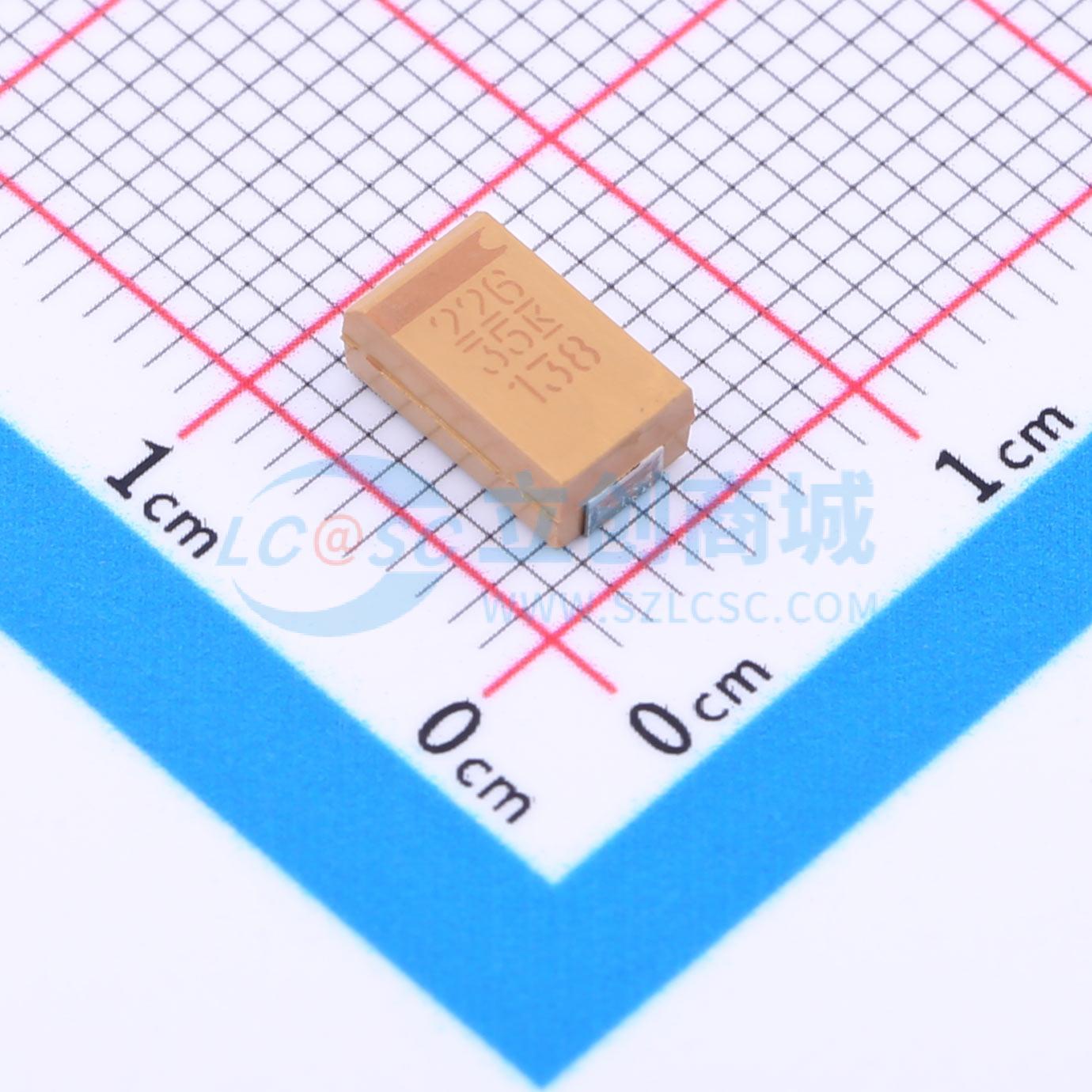 点击查看大图 T495D226M035ATE300实物图