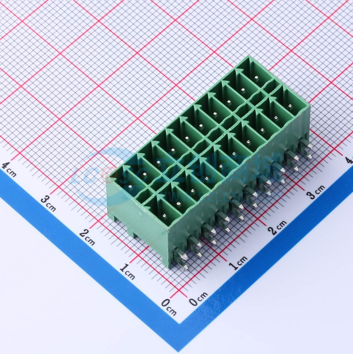 点击查看大图 MX15EDGRHB-3.5-2*10P-GN01-Cu-A实物图