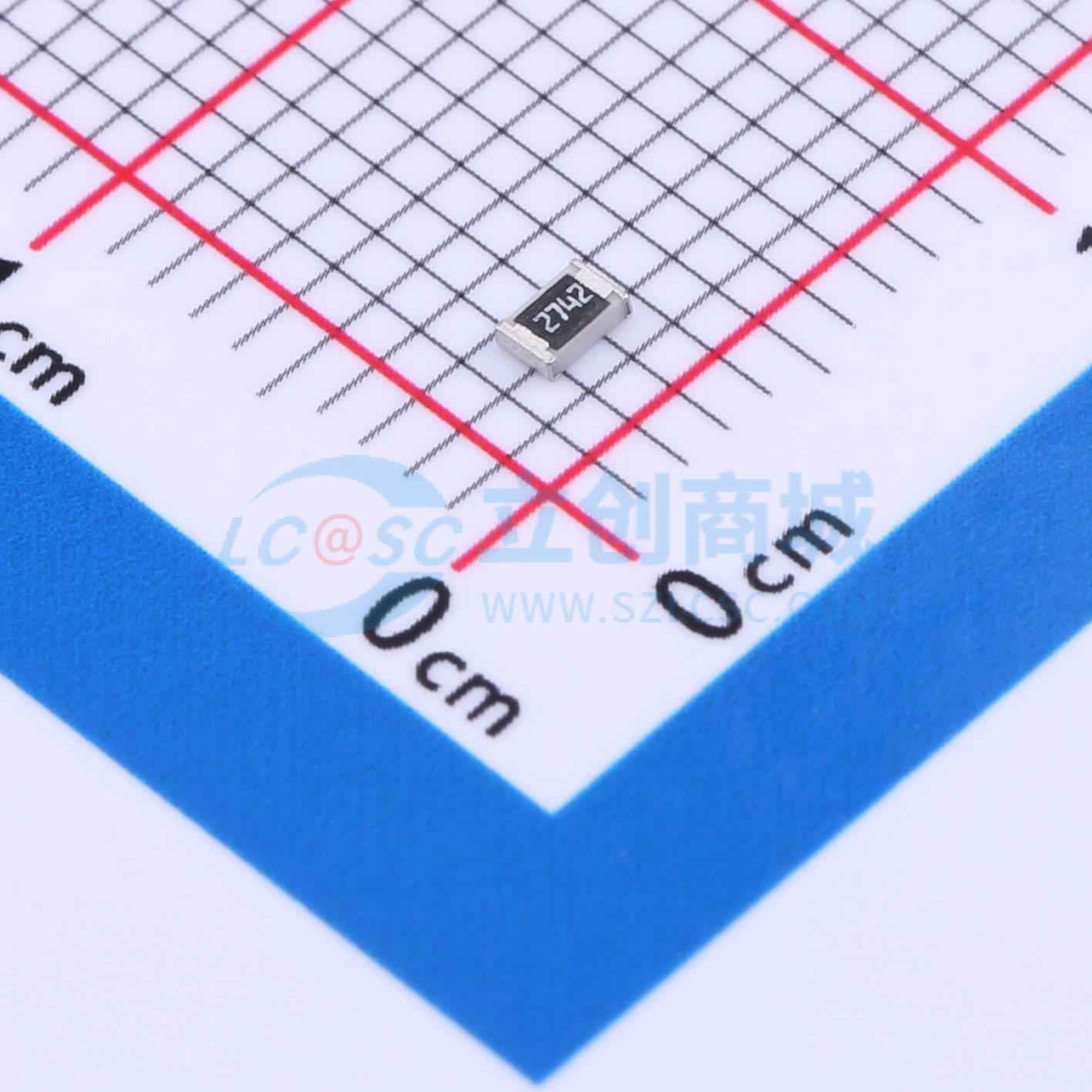 点击查看大图 ERJ6ENF2742V实物图