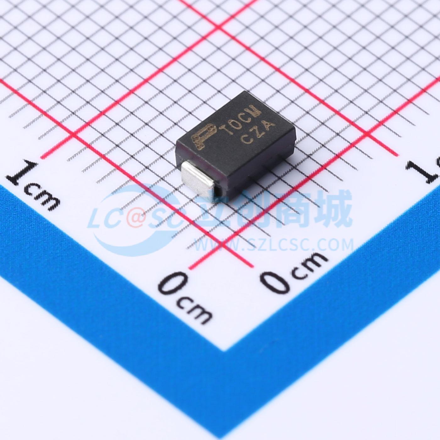 点击查看大图 SMBJ51CA实物图