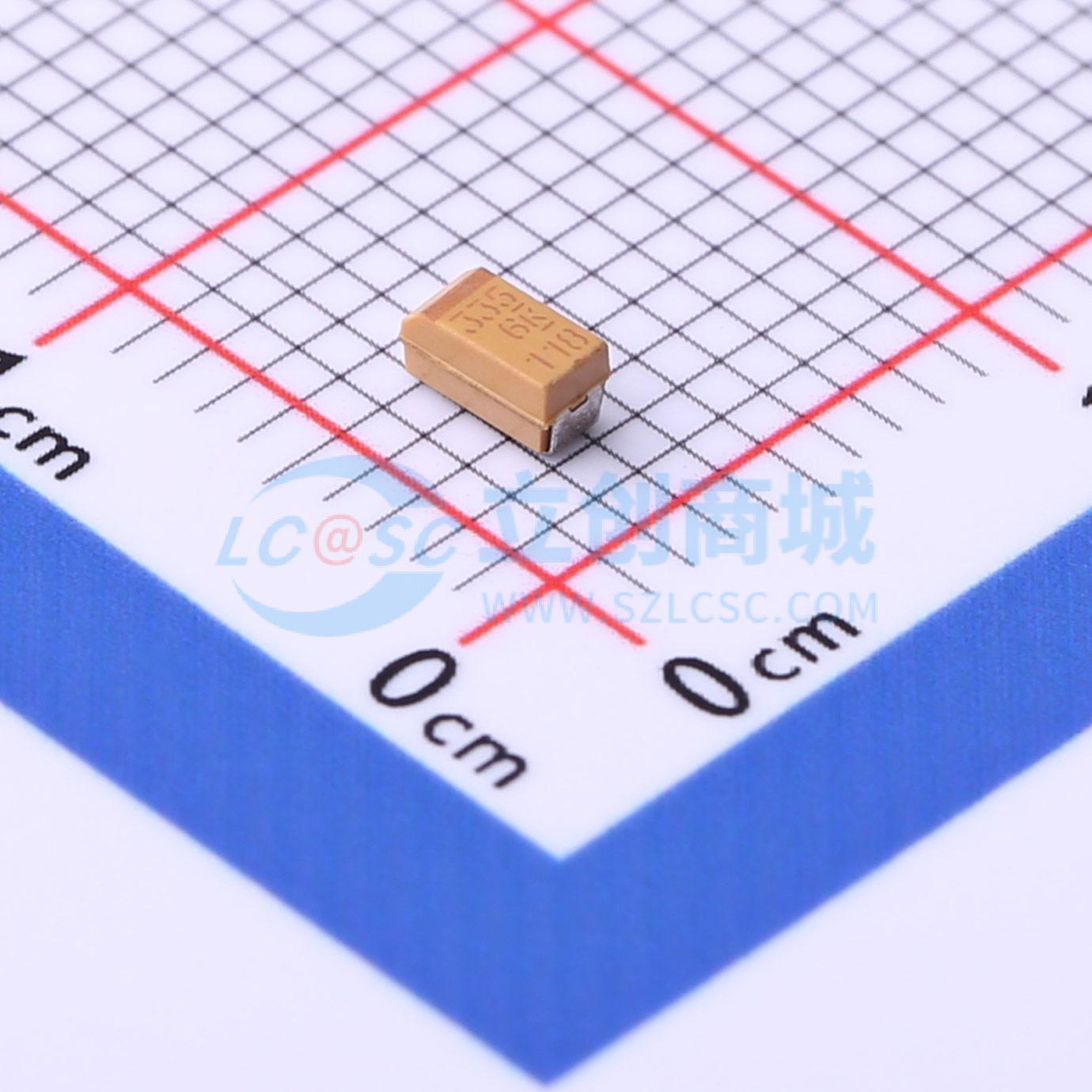 点击查看大图 T491A335K006AT实物图