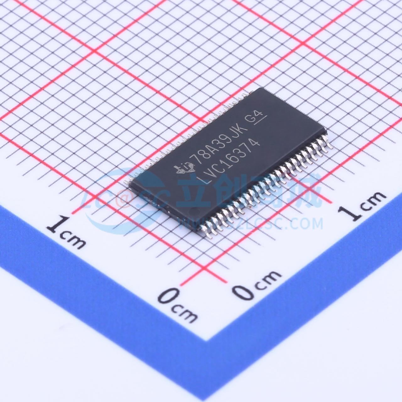 SN74LVC16374DGGR实物图