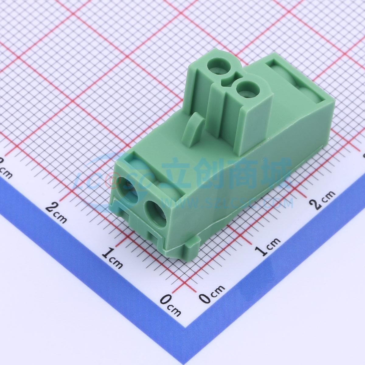 点击查看大图 KF2EDGKH-5.08-2P实物图
