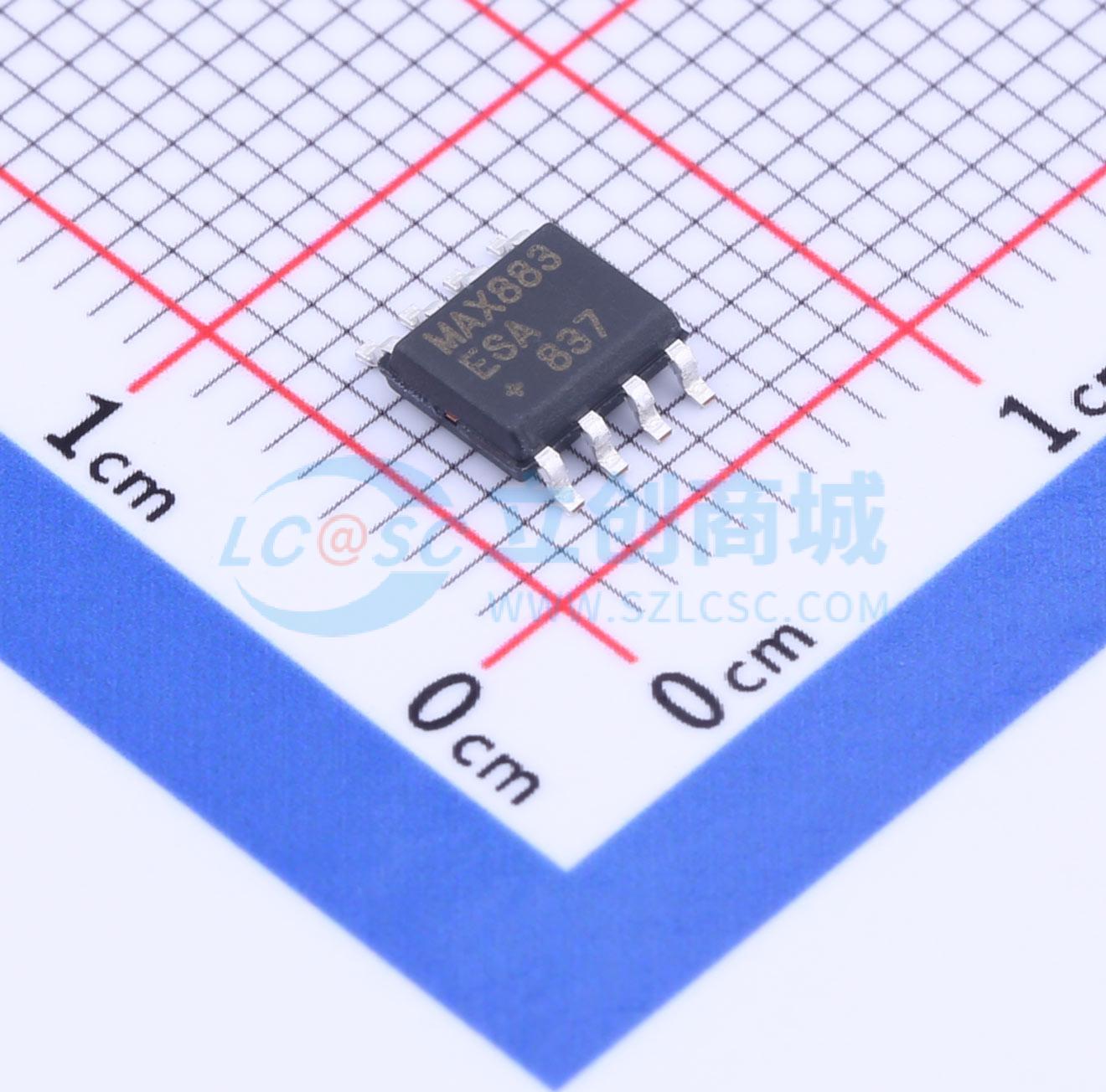 点击查看大图 MAX883ESA+T实物图