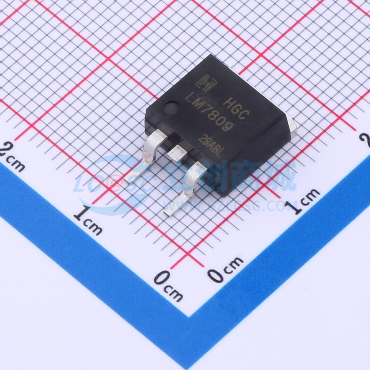 点击查看大图 LM7809D2TRG实物图