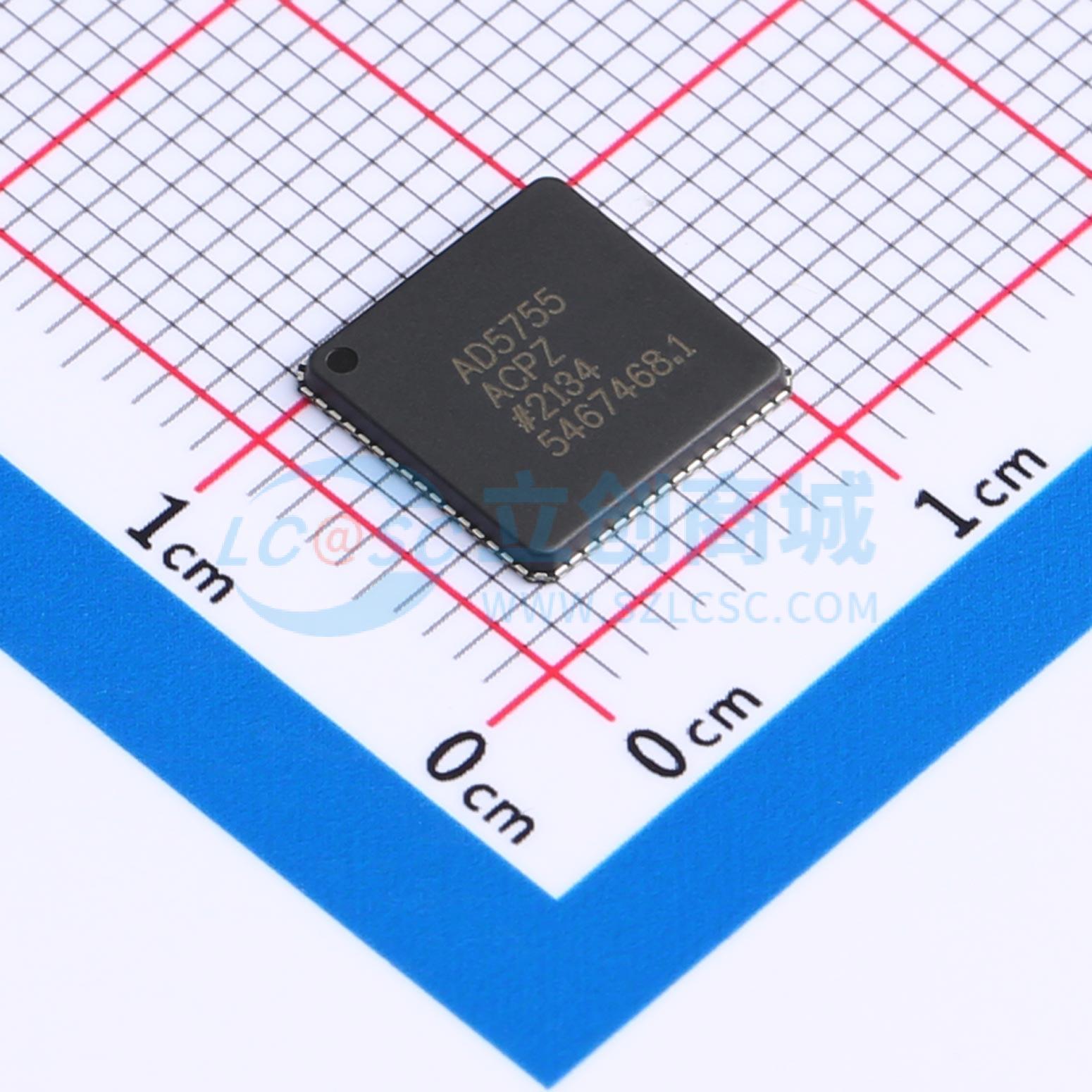 点击查看大图 AD5755ACPZ-REEL7实物图