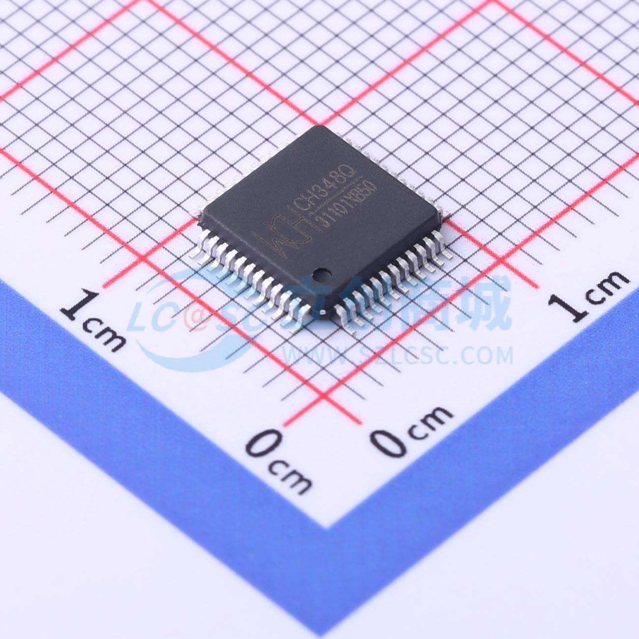 点击查看大图 CH348Q实物图