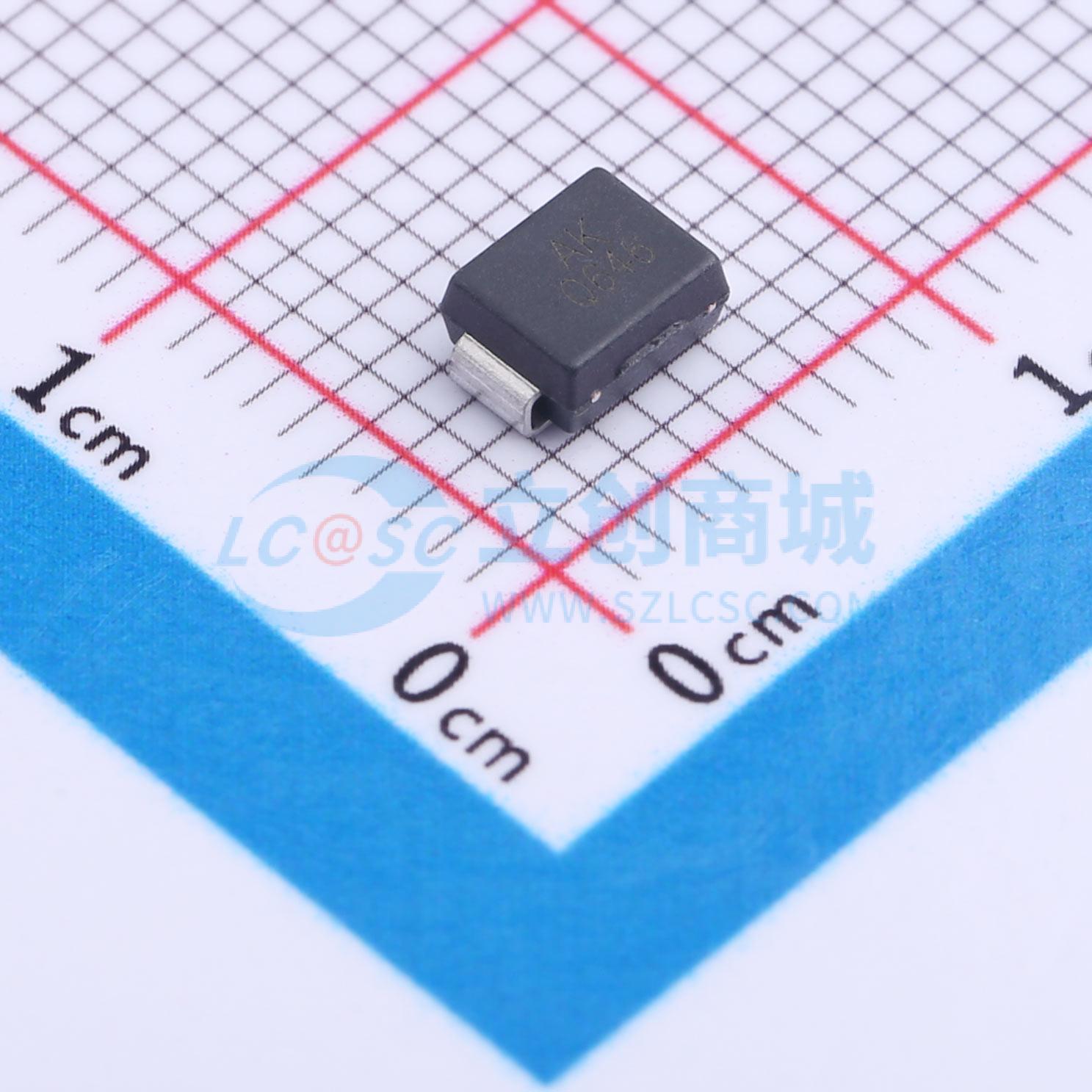 点击查看大图 SMBJ6.5CA实物图