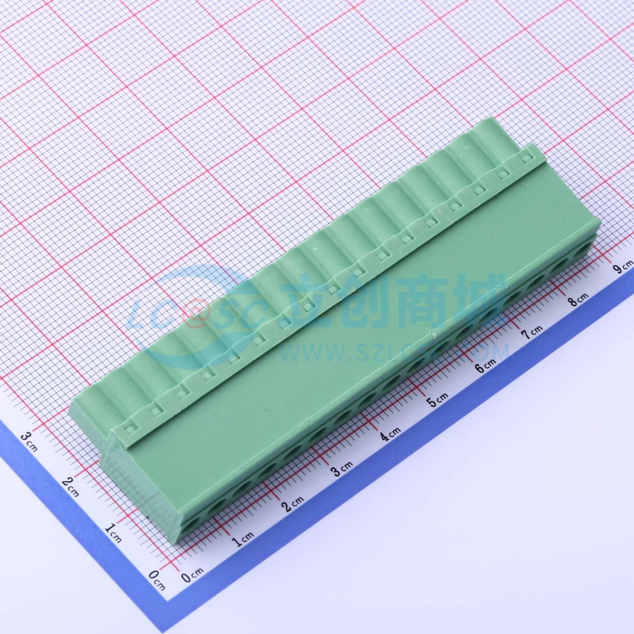 DB2EKA-5.08-17P-GN-S实物图