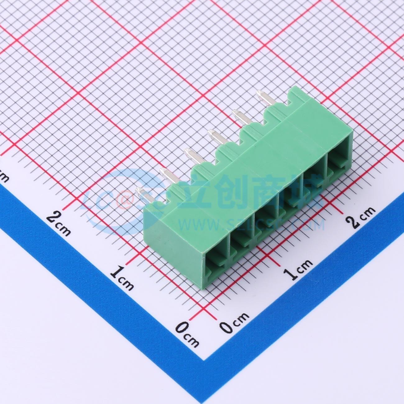 点击查看大图 MX15EDGVC-3.81-06P-GN01-Cu-A实物图
