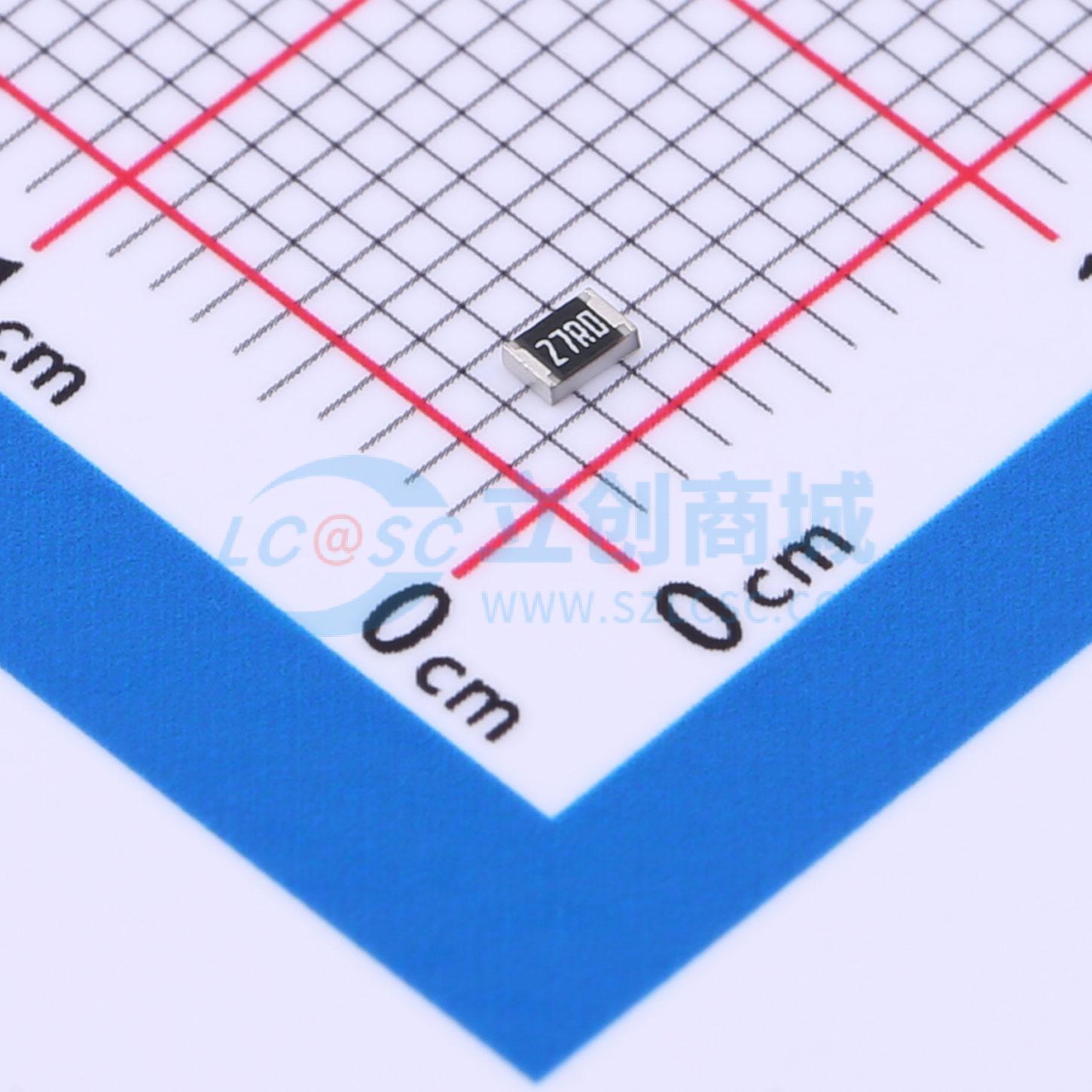 点击查看大图 SC0805F27R0F4ANRH实物图