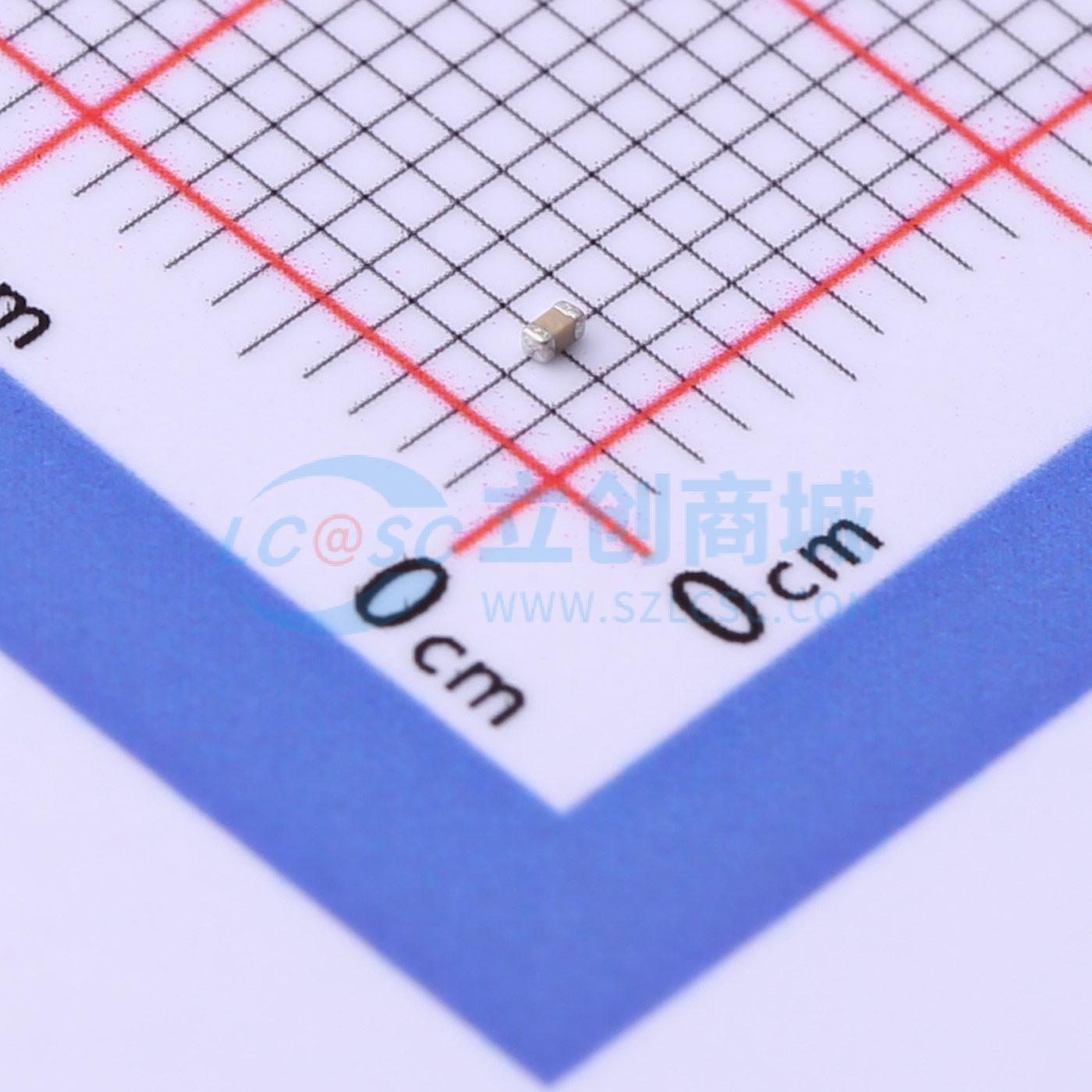 点击查看大图 AC0402KRX7R7BB332实物图