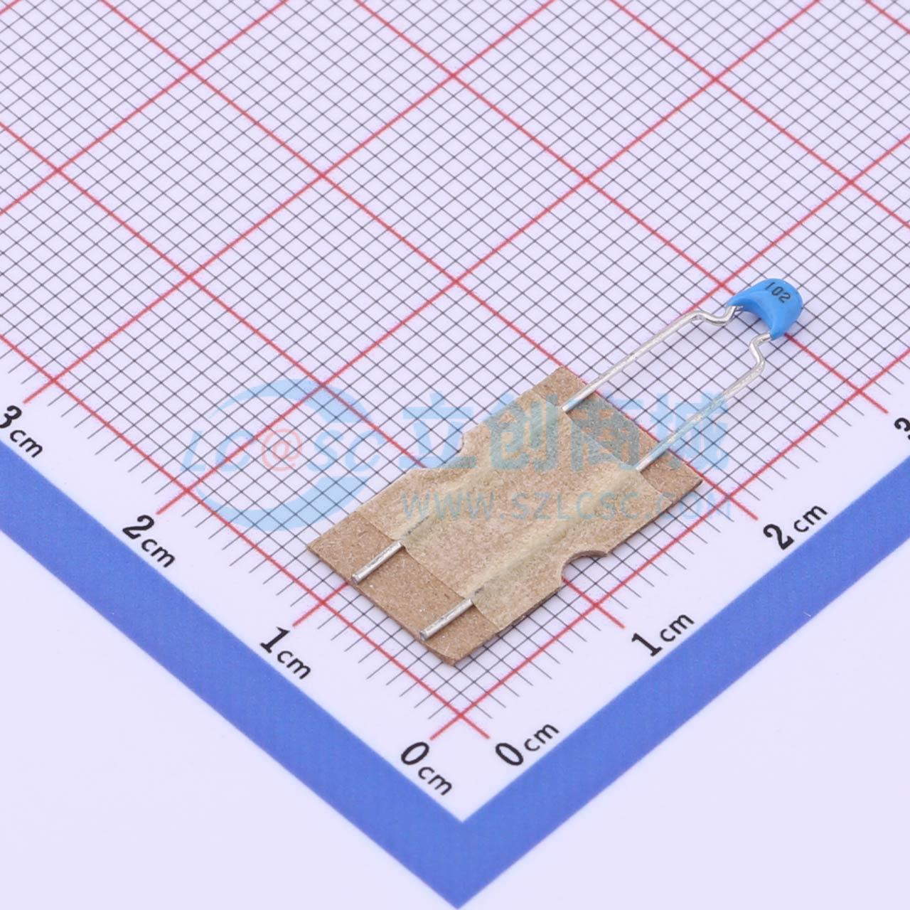 点击查看大图 FA28X7R2A102KNU06实物图