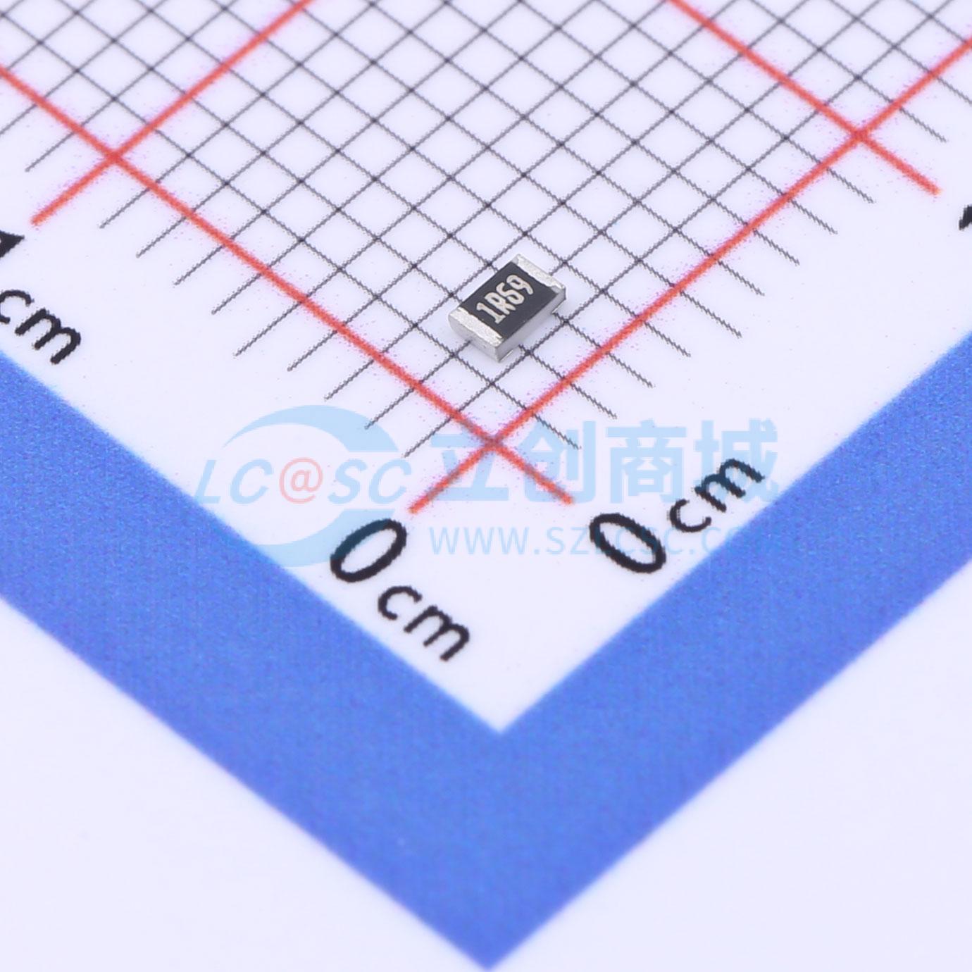 点击查看大图 SCR0805F1R69实物图