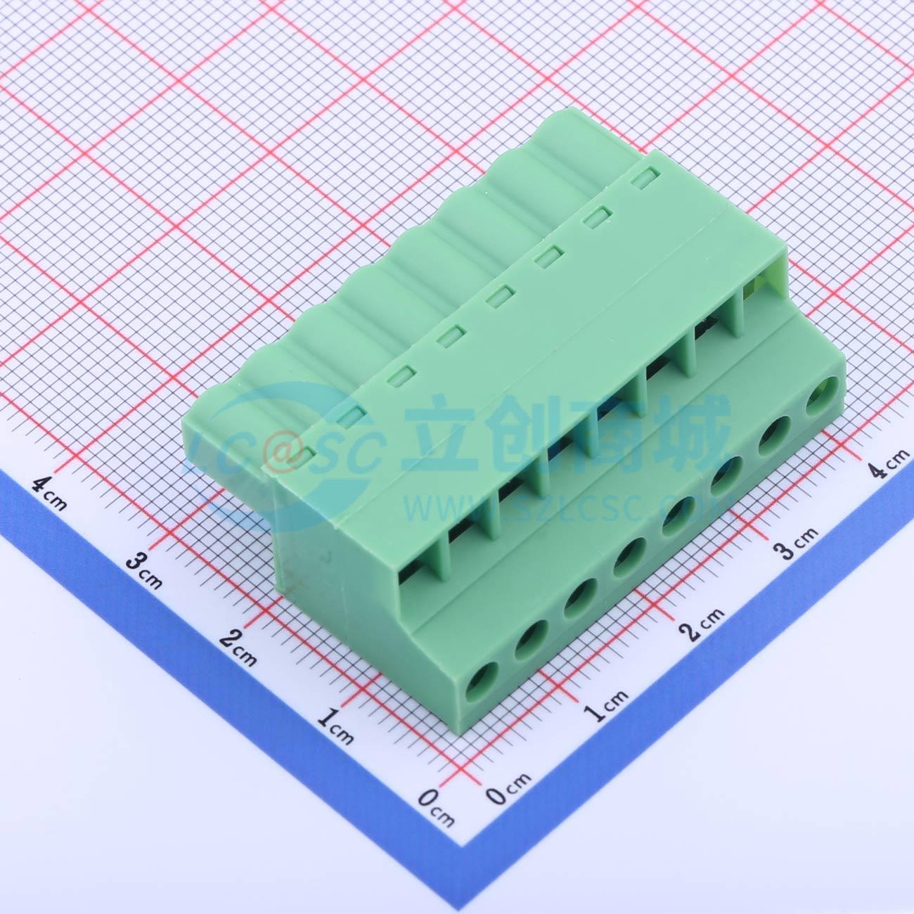 点击查看大图 KF2EDGKC-5.08-8P实物图