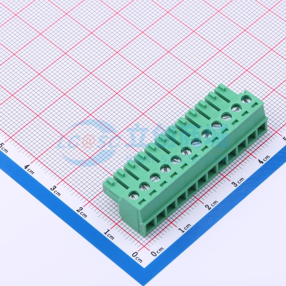 点击查看大图 MX15EDGK-3.81-12P-GN01-Cu-Y-A实物图