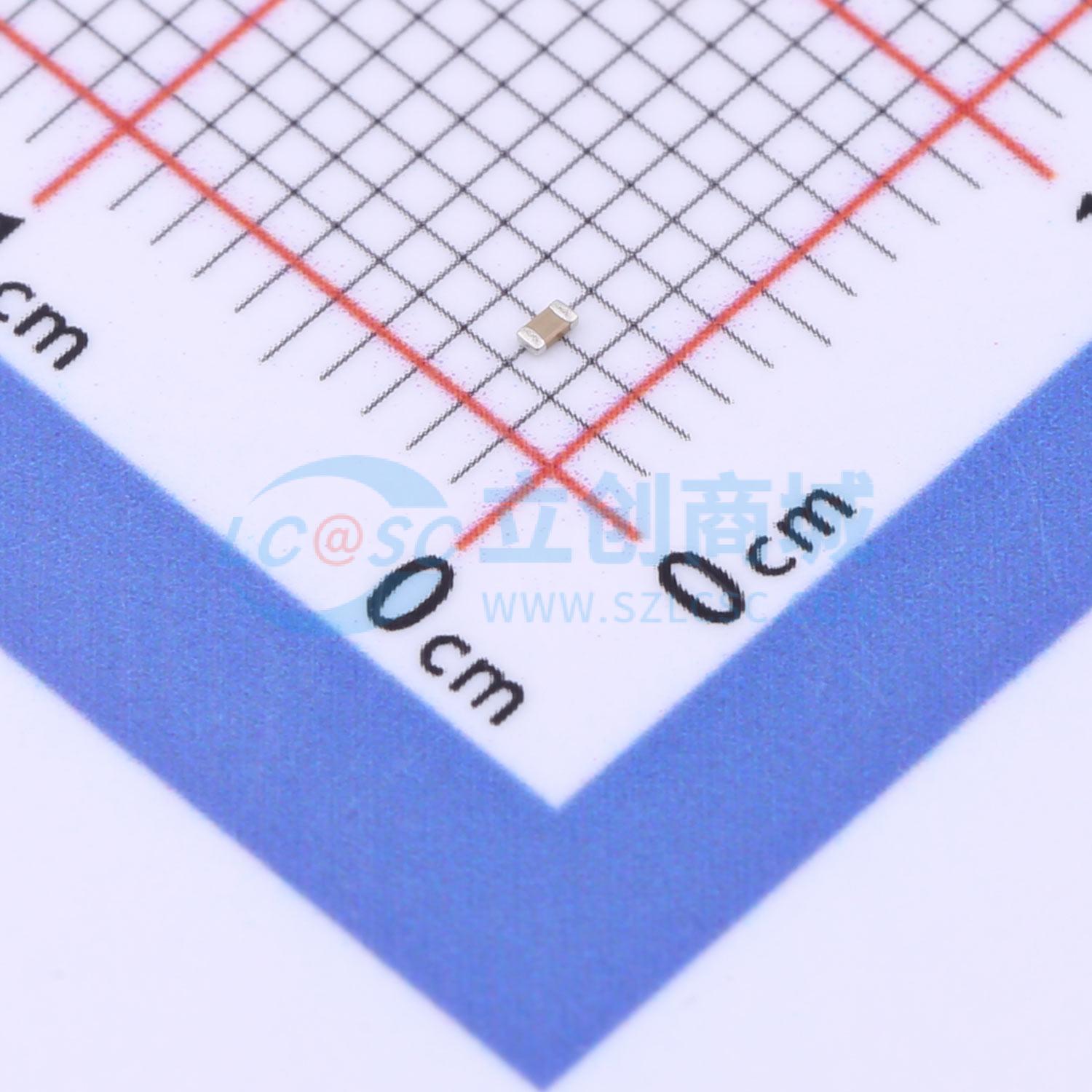 点击查看大图 GRM153R61A105ME95D实物图