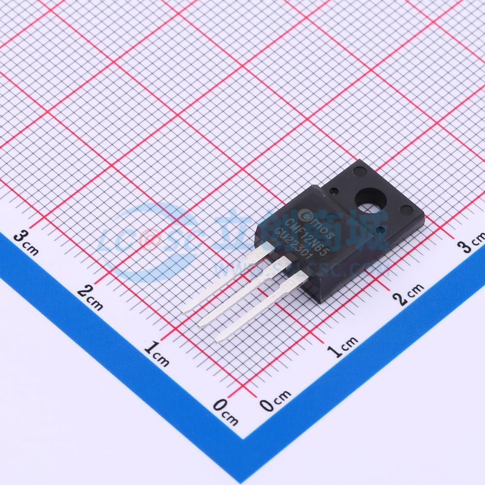 点击查看大图 CMF12N65实物图