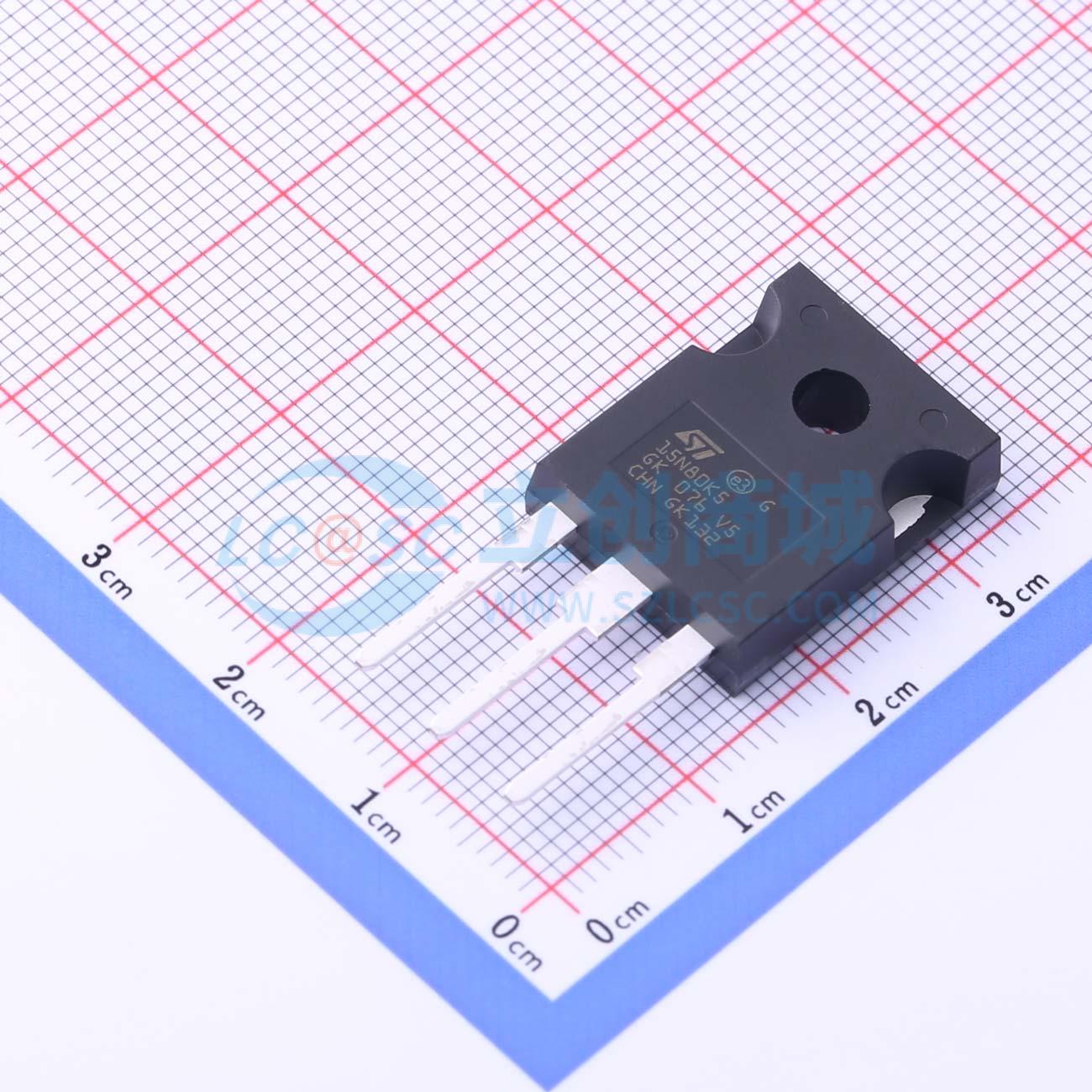 点击查看大图 STW15N80K5实物图