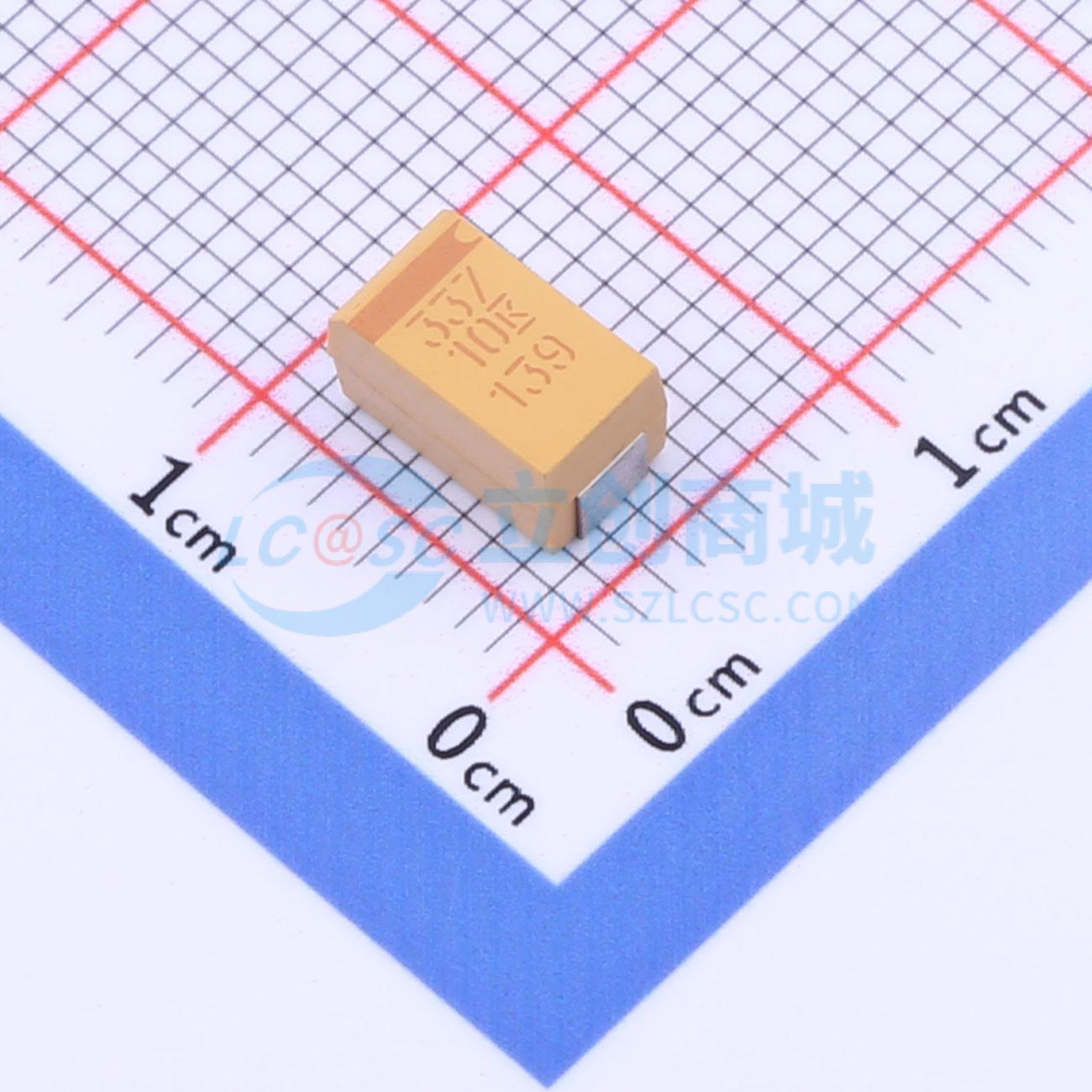 点击查看大图 T495X337M010ATE100实物图