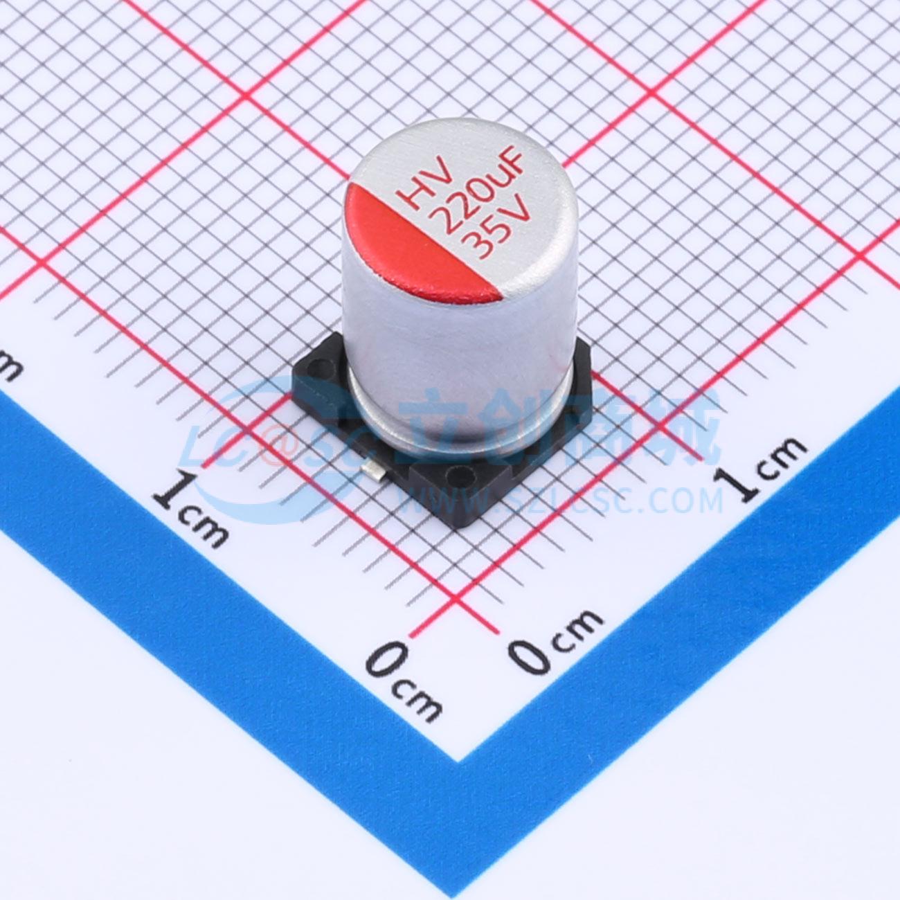 点击查看大图 HV1V227M0810PZ实物图