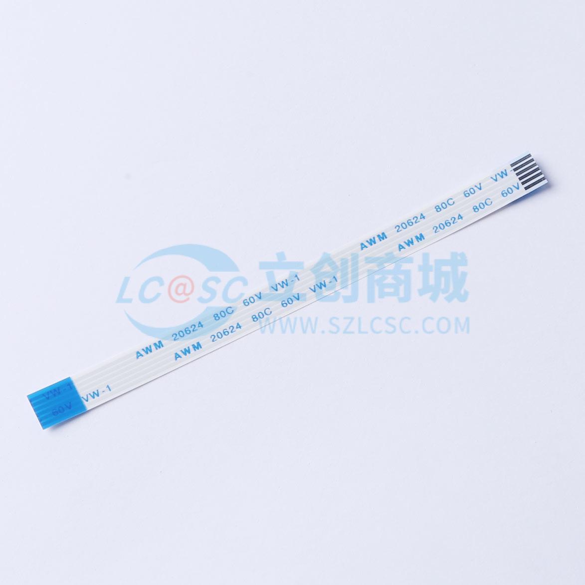 点击查看大图 FC-1.0A-6P-100mm实物图