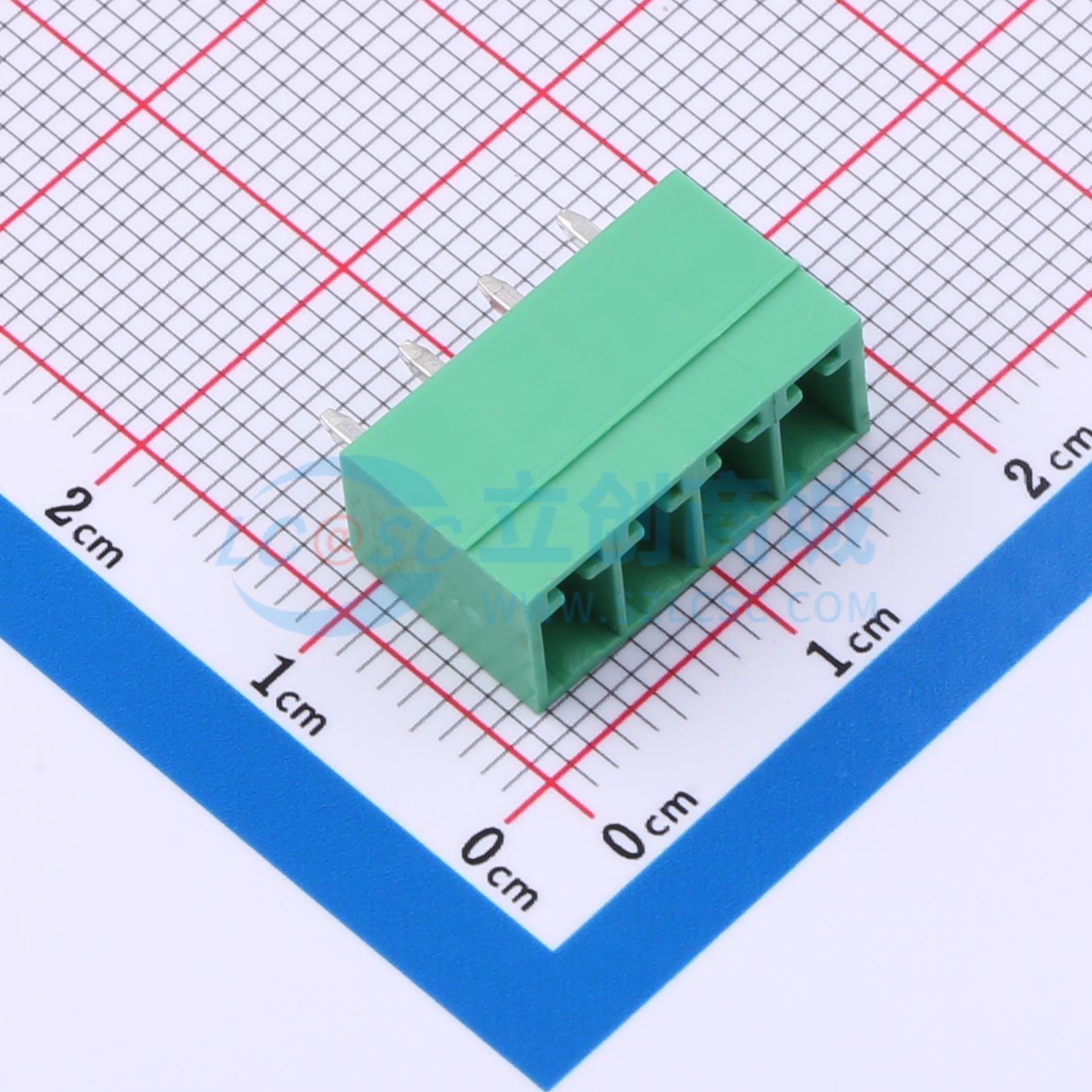 点击查看大图 MX15EDGVC-3.81-04P-GN01-Cu-A实物图