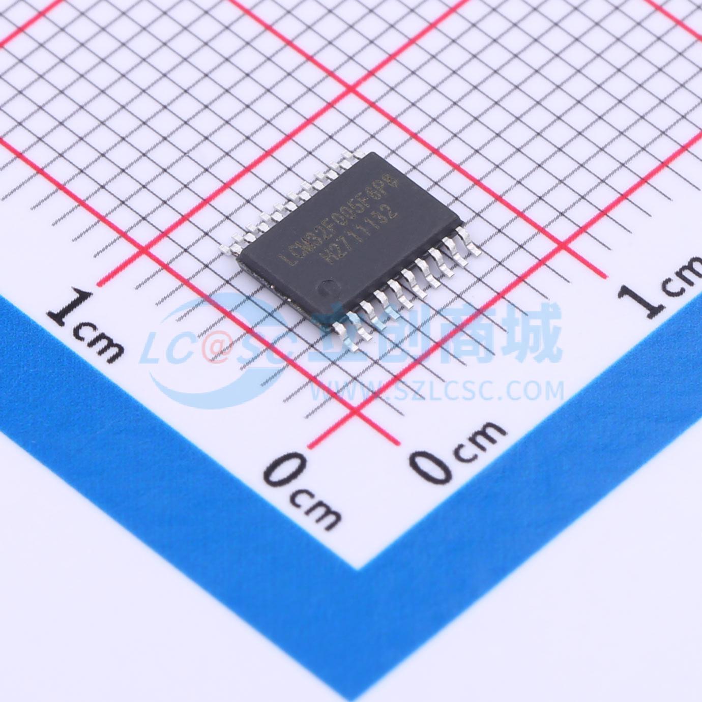 点击查看大图 LCM32F005F6P8实物图