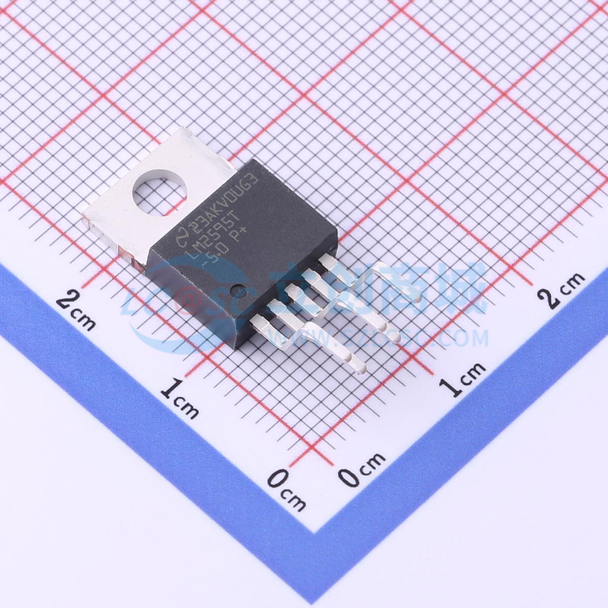 点击查看大图 LM2595T-5.0/NOPB实物图