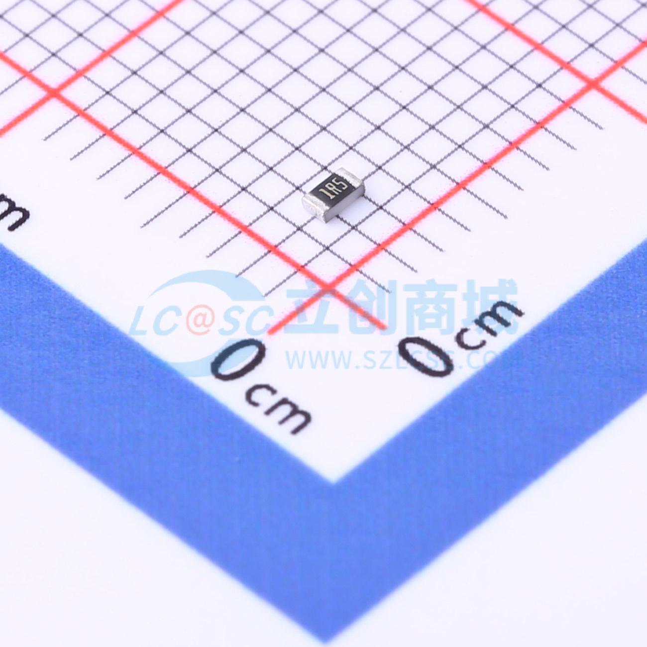 点击查看大图 MCR03EZPJ1R5实物图