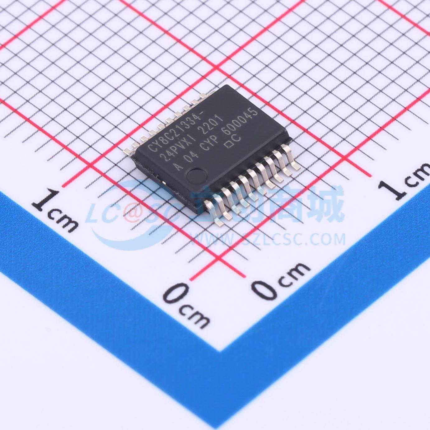 CY8C21334-24PVXIT实物图