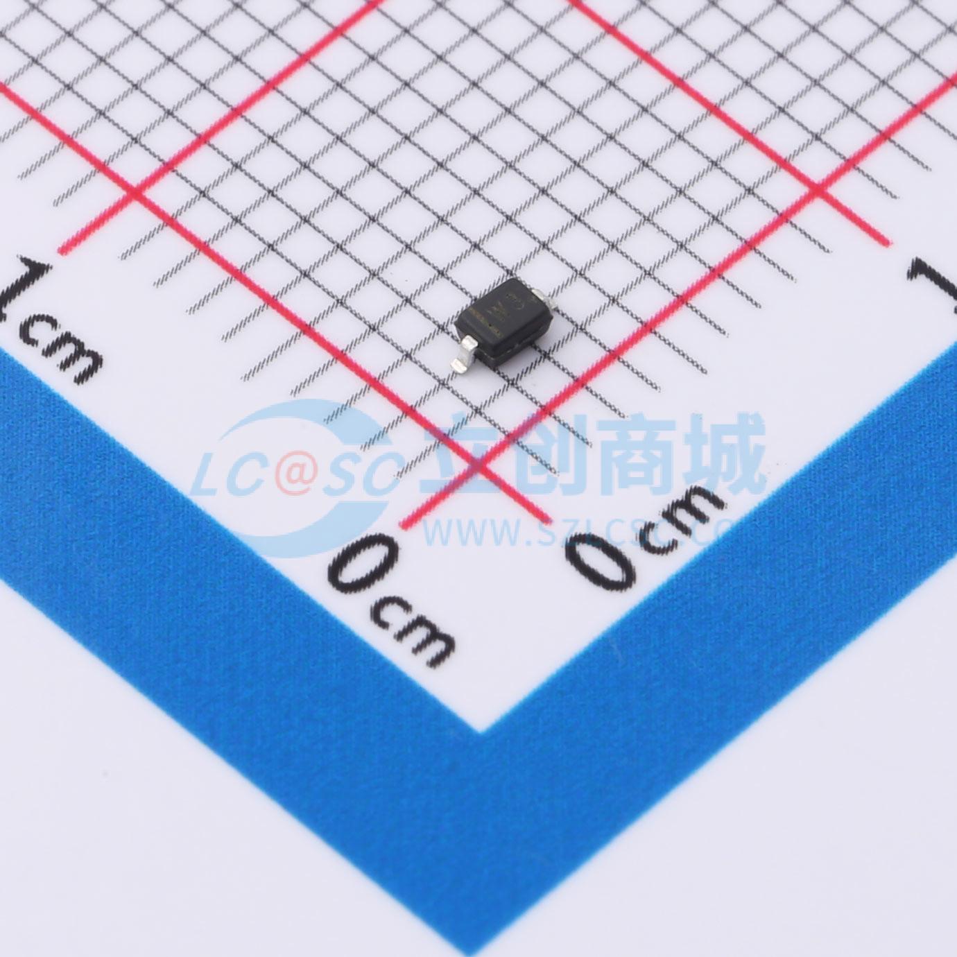点击查看大图 BZT52C3V3S实物图