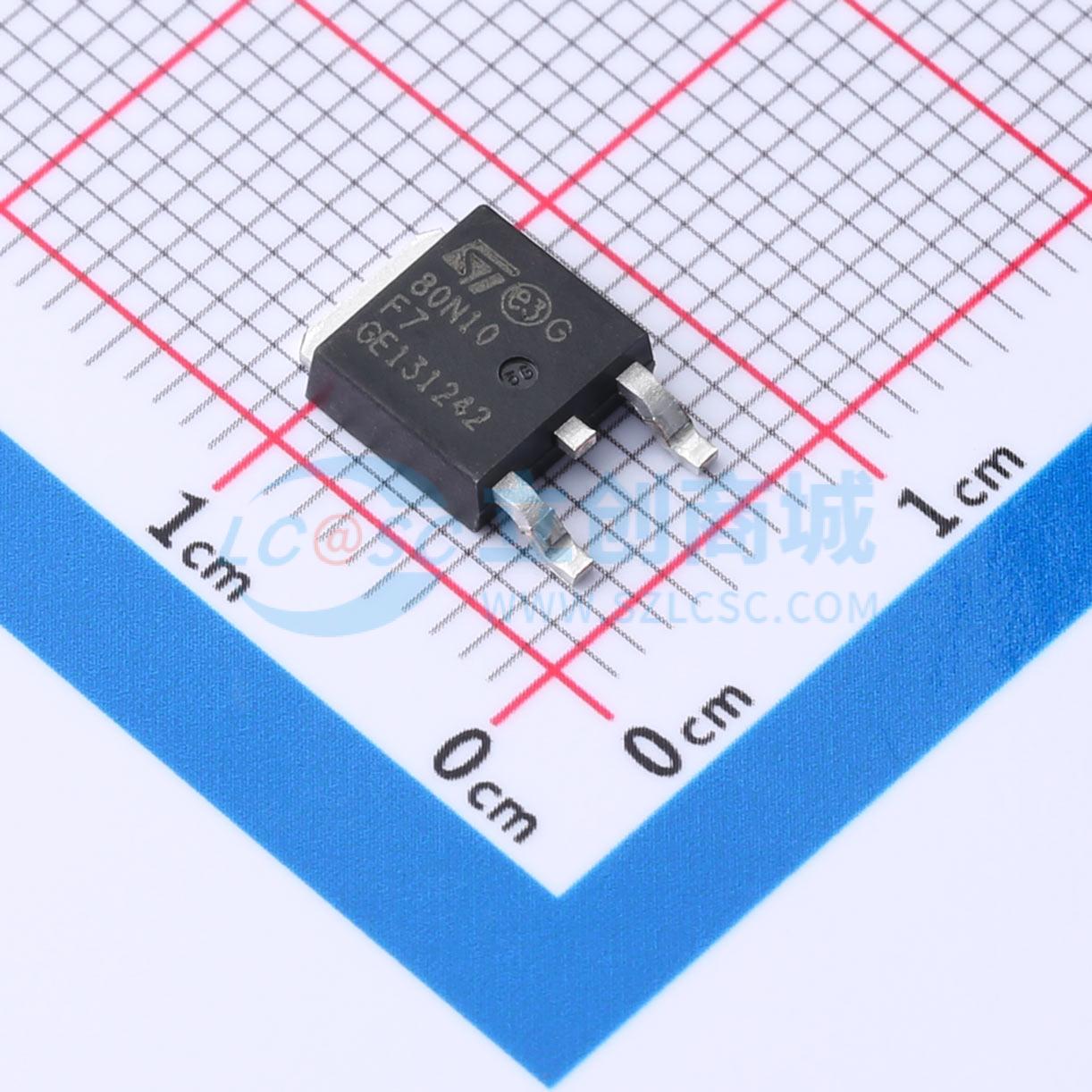 点击查看大图 STD80N10F7实物图