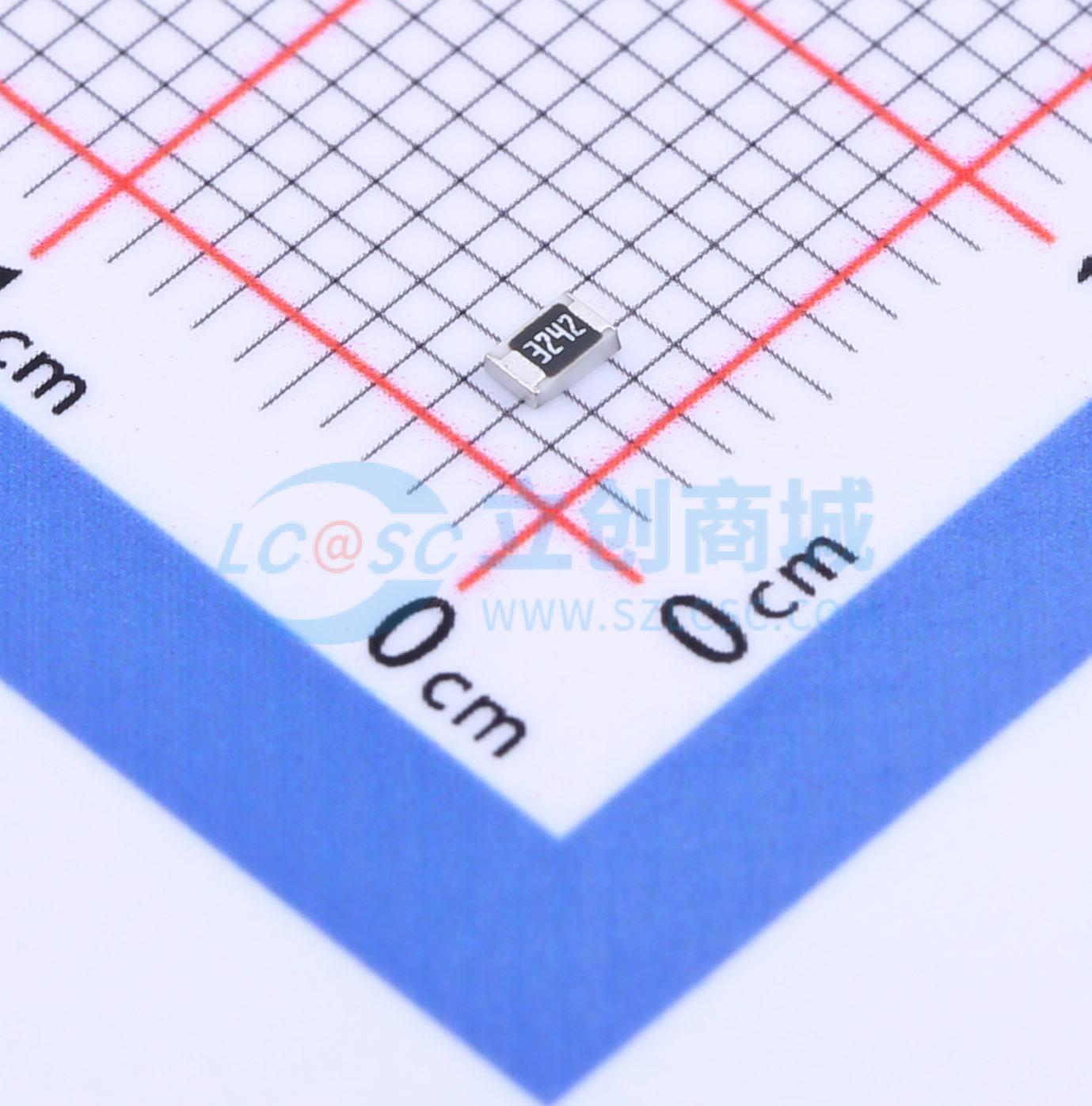 点击查看大图 FRC0805F3242TS实物图