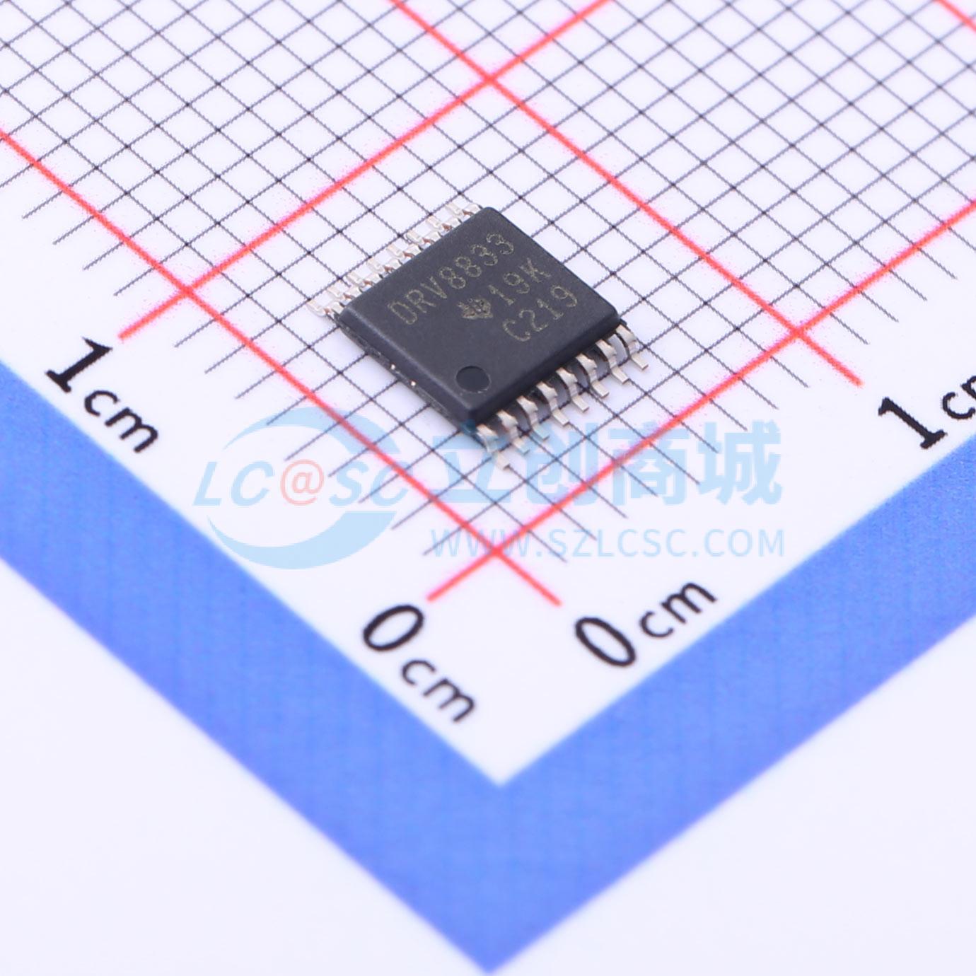 点击查看大图 DRV8833PWP实物图