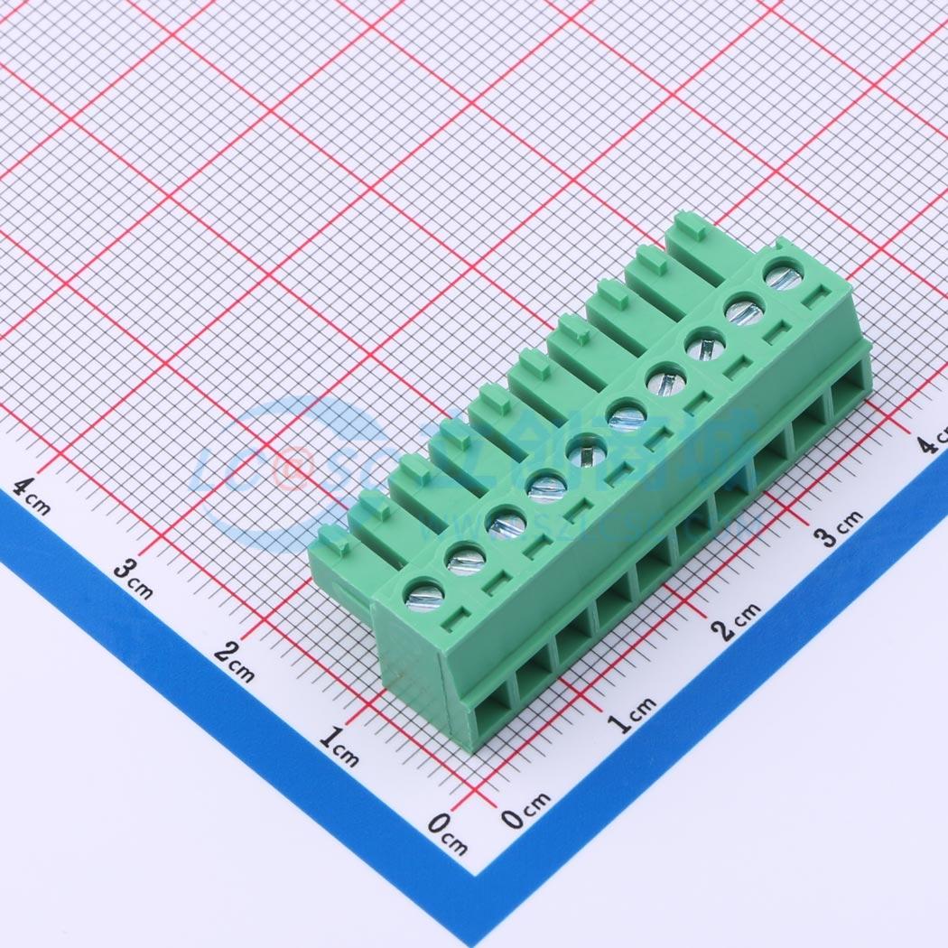 点击查看大图 MX15EDGK-3.81-10P-GN01-Cu-Y-A实物图